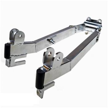 Schwinge vierkant verstärkt Chrom